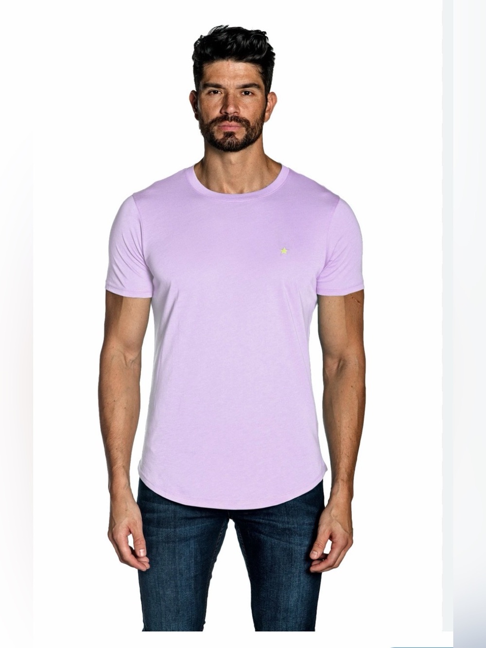 Men’s Jared Lang Lavender Mens T Shirt size XL NWT